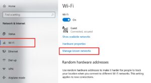 can’t connect to wifi after changing password