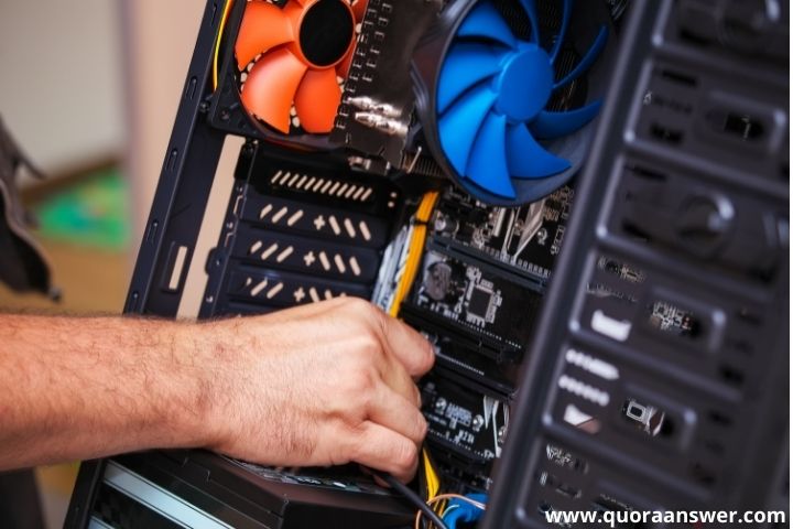 to arrange the parts and systems in a computer