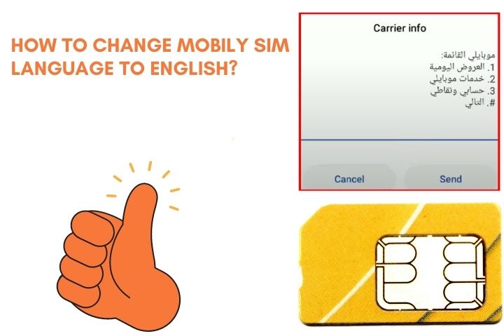 How to Change Mobily SIM Language To English