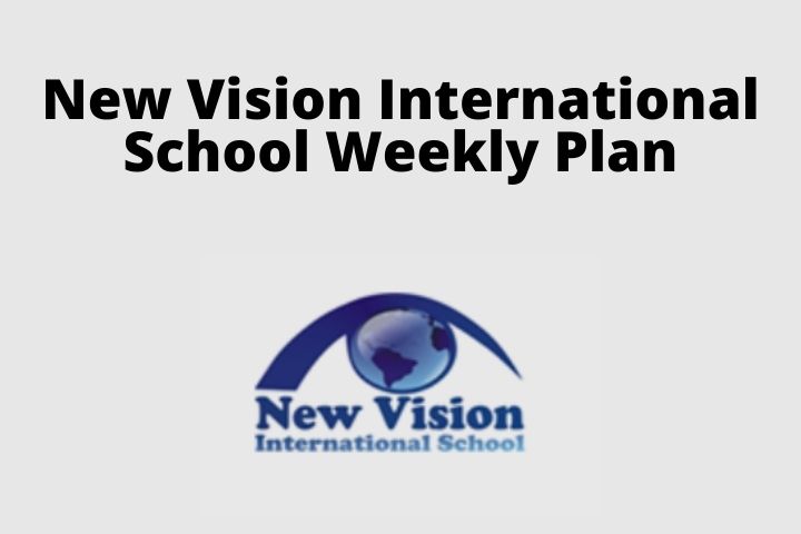 new vision international school weekly plan